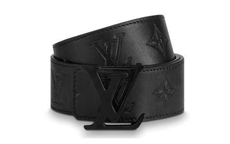 Louis Vuitton LV Shape 40mm Riem Zwart 